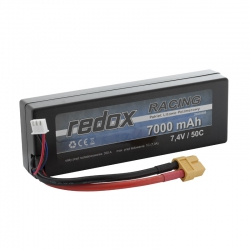 Redox 7000 mAh 7,4V 50C Hardcase - pakiet LiPo